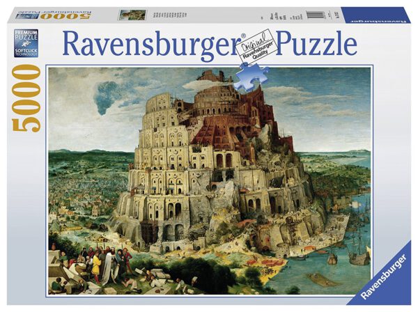 จิ๊กซอว์ 5000 ชิ้น The Tower of Babel rave 8