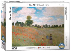 จิ๊กซอว์ 1000 ชิ้น Eurographics ทุ่งดอกป๊อปปี้ #0826